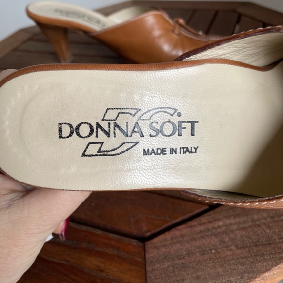 Leather mules made in Italy size 37 - Picture 4 of 6